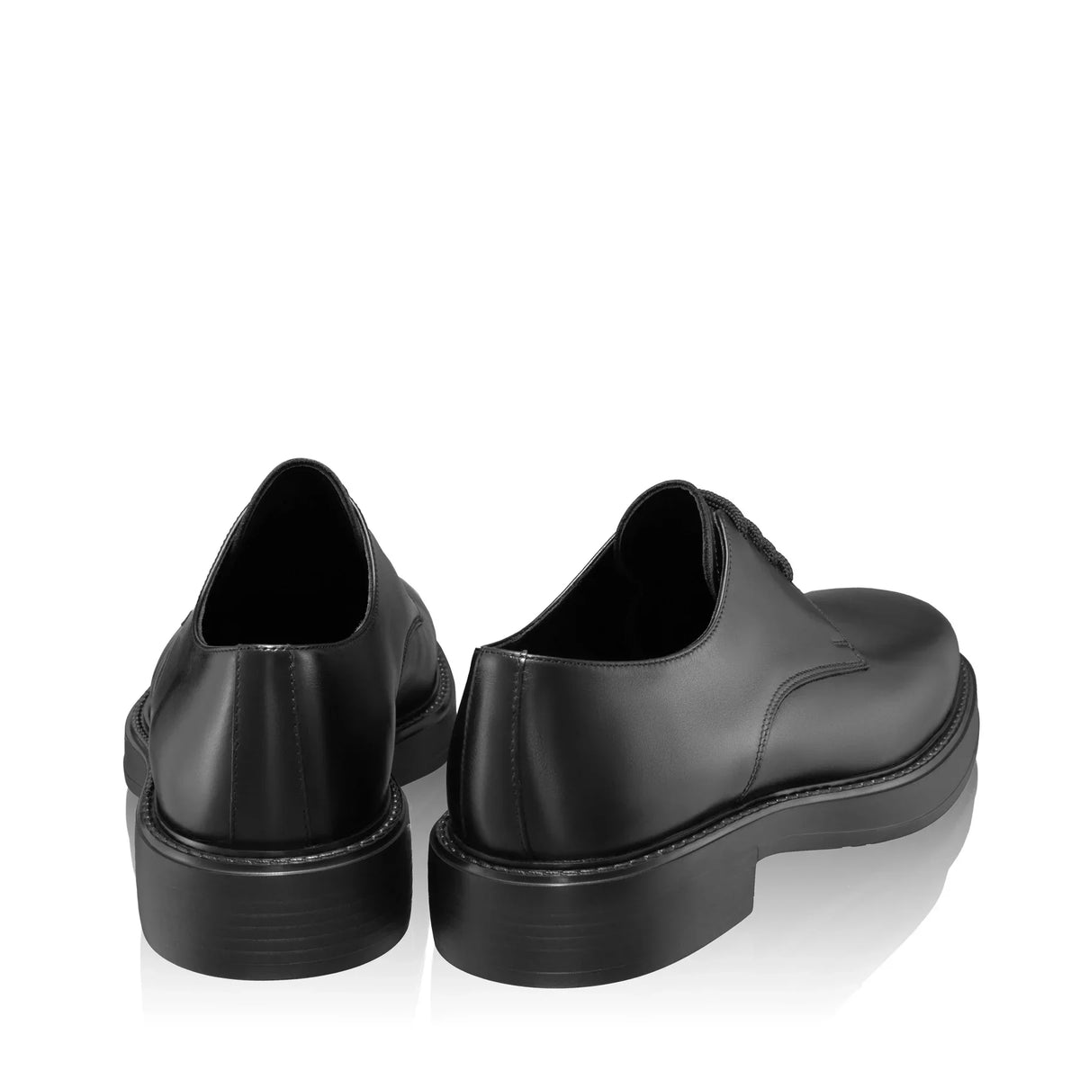 Pantofi Eleganti Barbati 7630 Vitello Negru