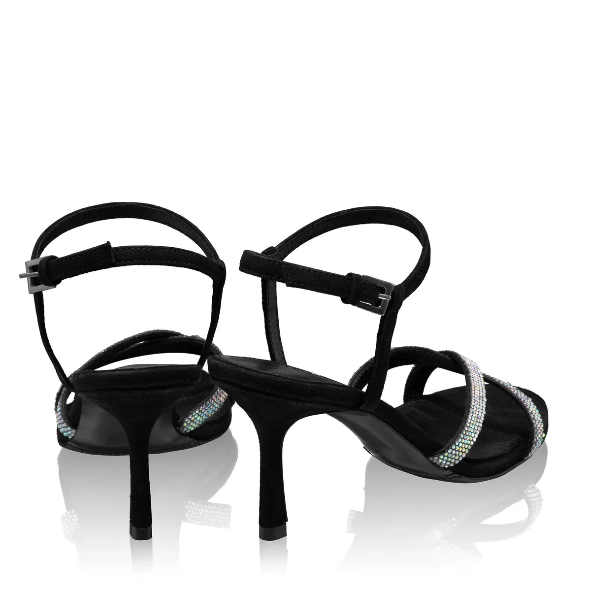 Sandale Dama 8030 Camoscio Negru